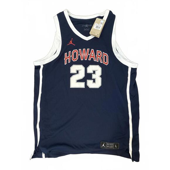 Jordan Howard #23 Men's Replica Basketball Jersey Navy Large - Picture 1 of 5